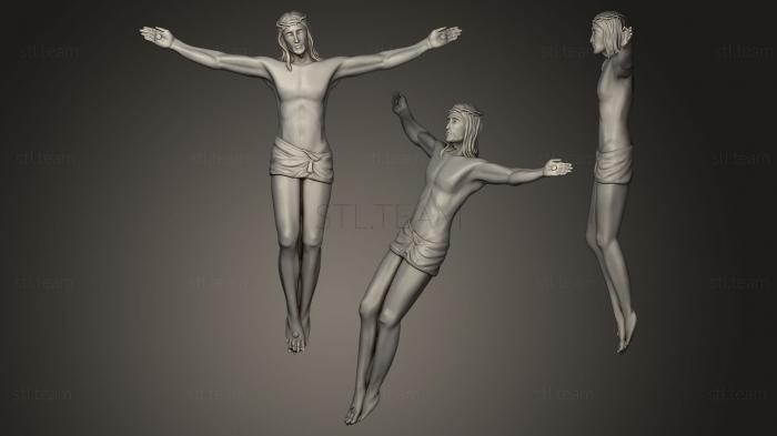 3D модель Статуэтка Христа (STL)